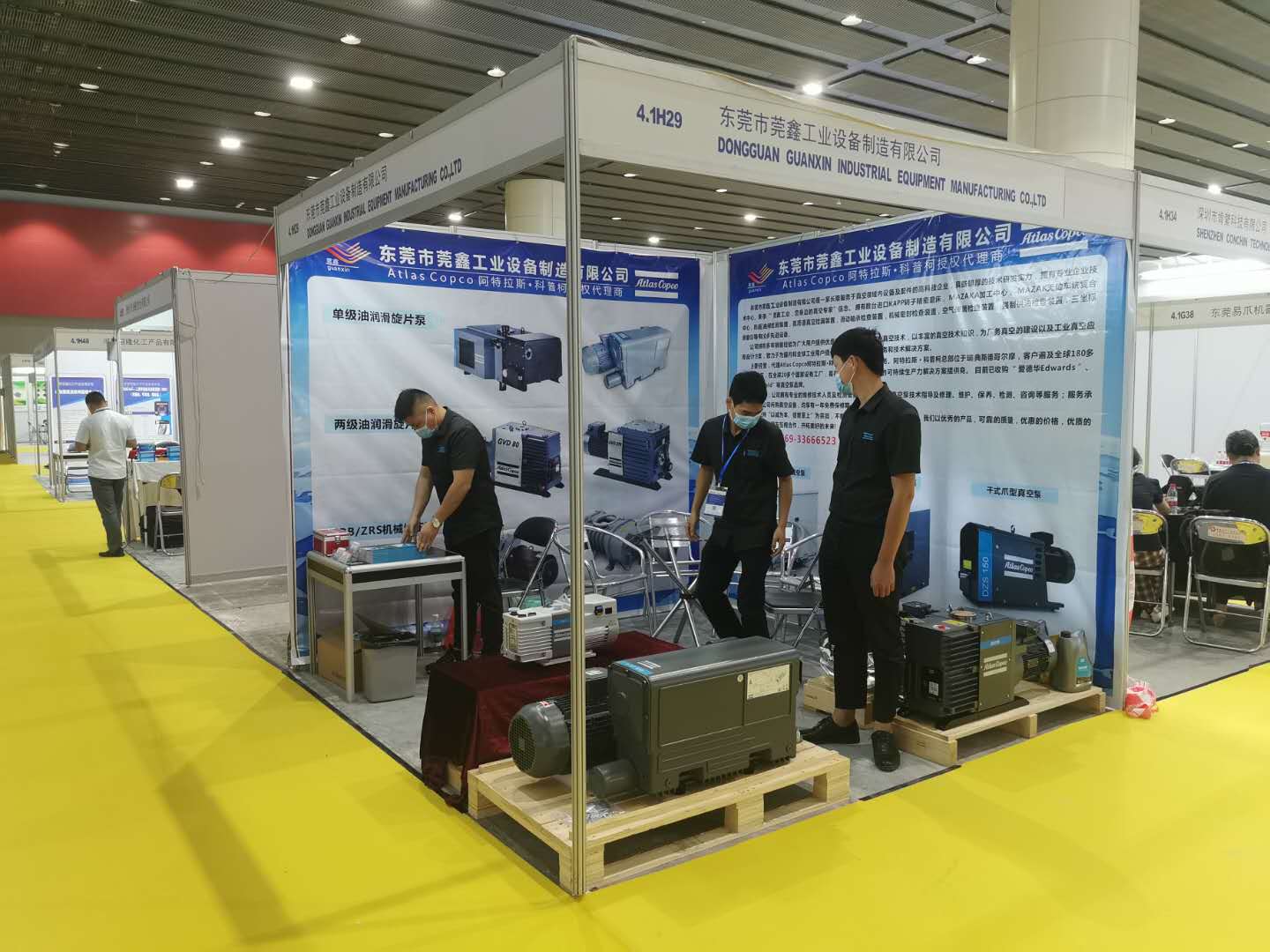 莞鑫工業(yè)參展2020年廣州國際真空鍍膜技術(shù)展會現(xiàn)場盛況！